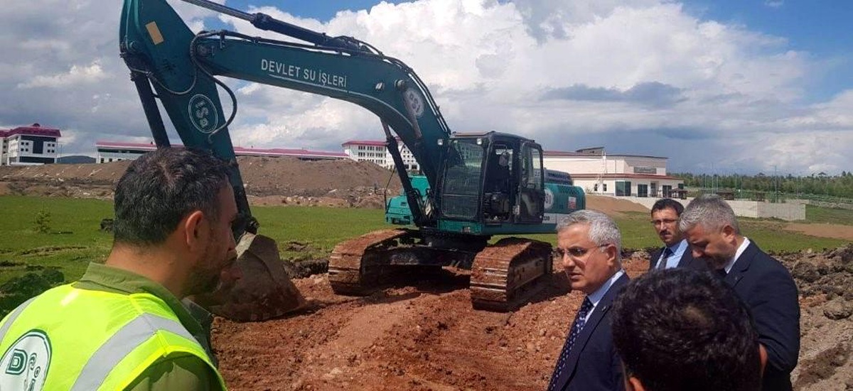 DSİ Müdürü Kotan, Yatırım Çalışmalarını İnceledi