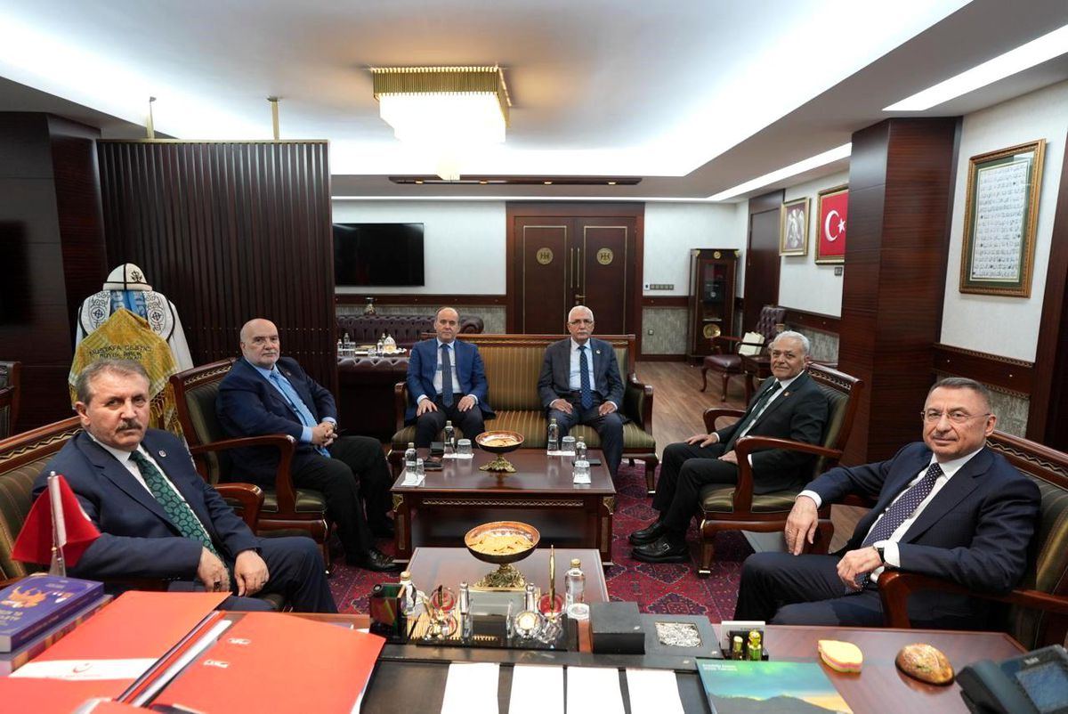 Oktay\'dan Destici\'ye Taziye Ziyareti