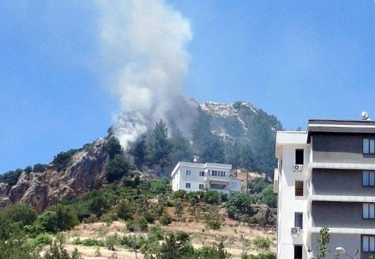 Kahramanmaraş\'ta Orman Yangını Söndürüldü