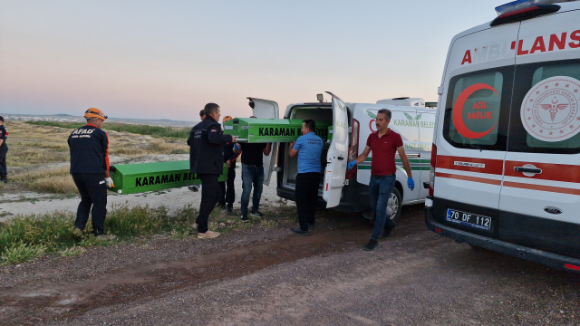Karaman'da dereye devrilen otomobildeki 3 çocuk öldü, 4 kişi yaralandı