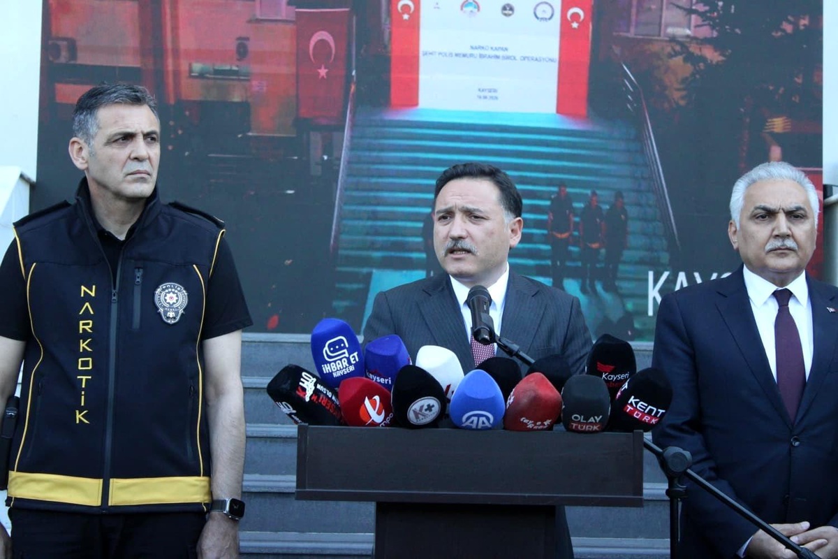 Kayseri\'de Tarihi Uyuşturucu Operasyonu