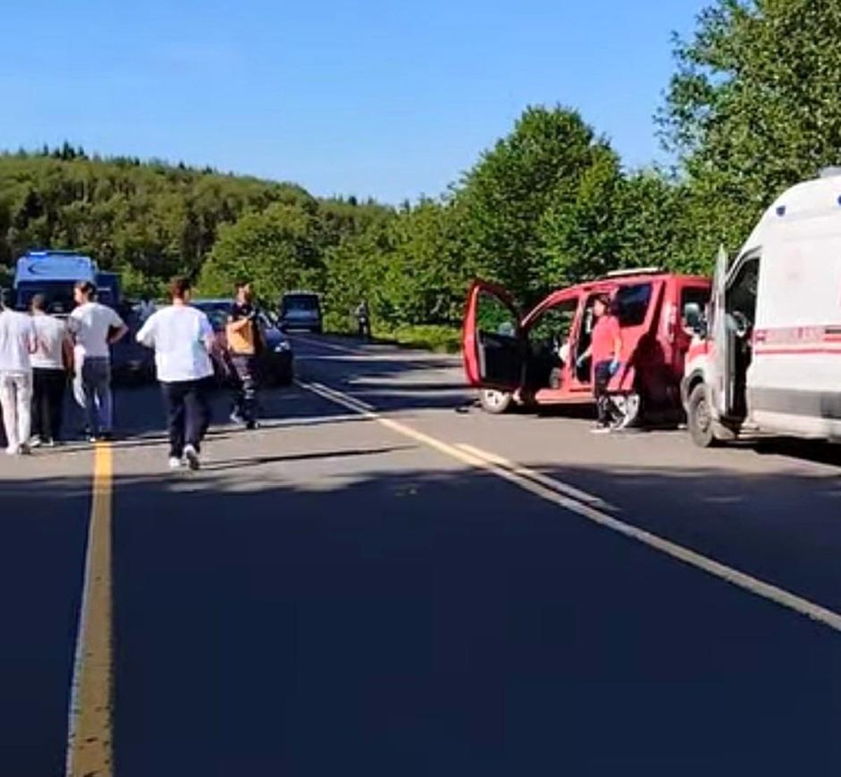 Ordu\'da Trafik Kazası: 3 Yaralı