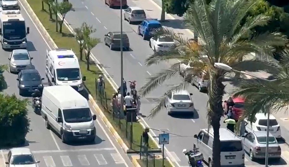 Manavgat\'ta Motosiklet Kazası