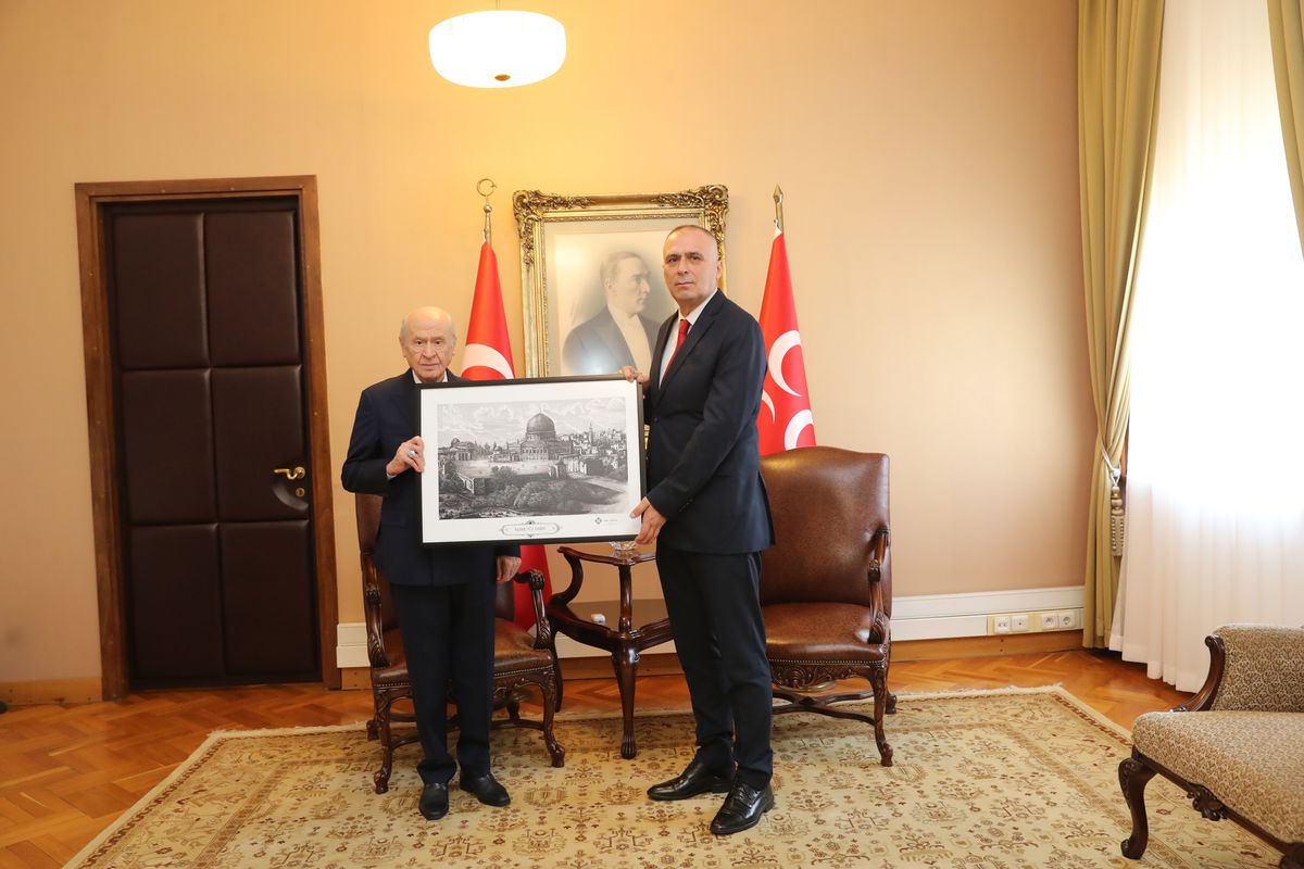Özel Harekat Başkanı\'ndan Bahçeli\'ye anlamlı ziyaret
