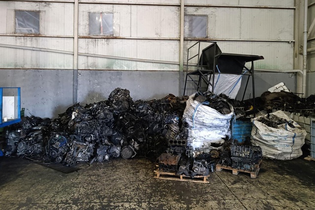 Sakarya’da Kaçak Motor Parçası Operasyonu