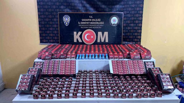 Sakarya’da Kaçakçılık Operasyonu