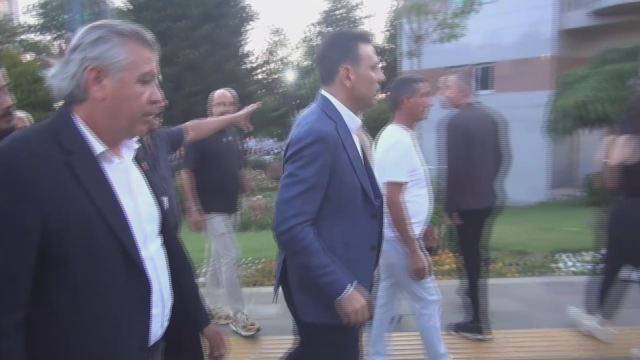 Silivri Adliyesi'nin bahçesi bir anda savaş alanına döndü