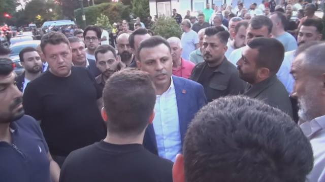 Silivri Adliyesi'nin bahçesi bir anda savaş alanına döndü