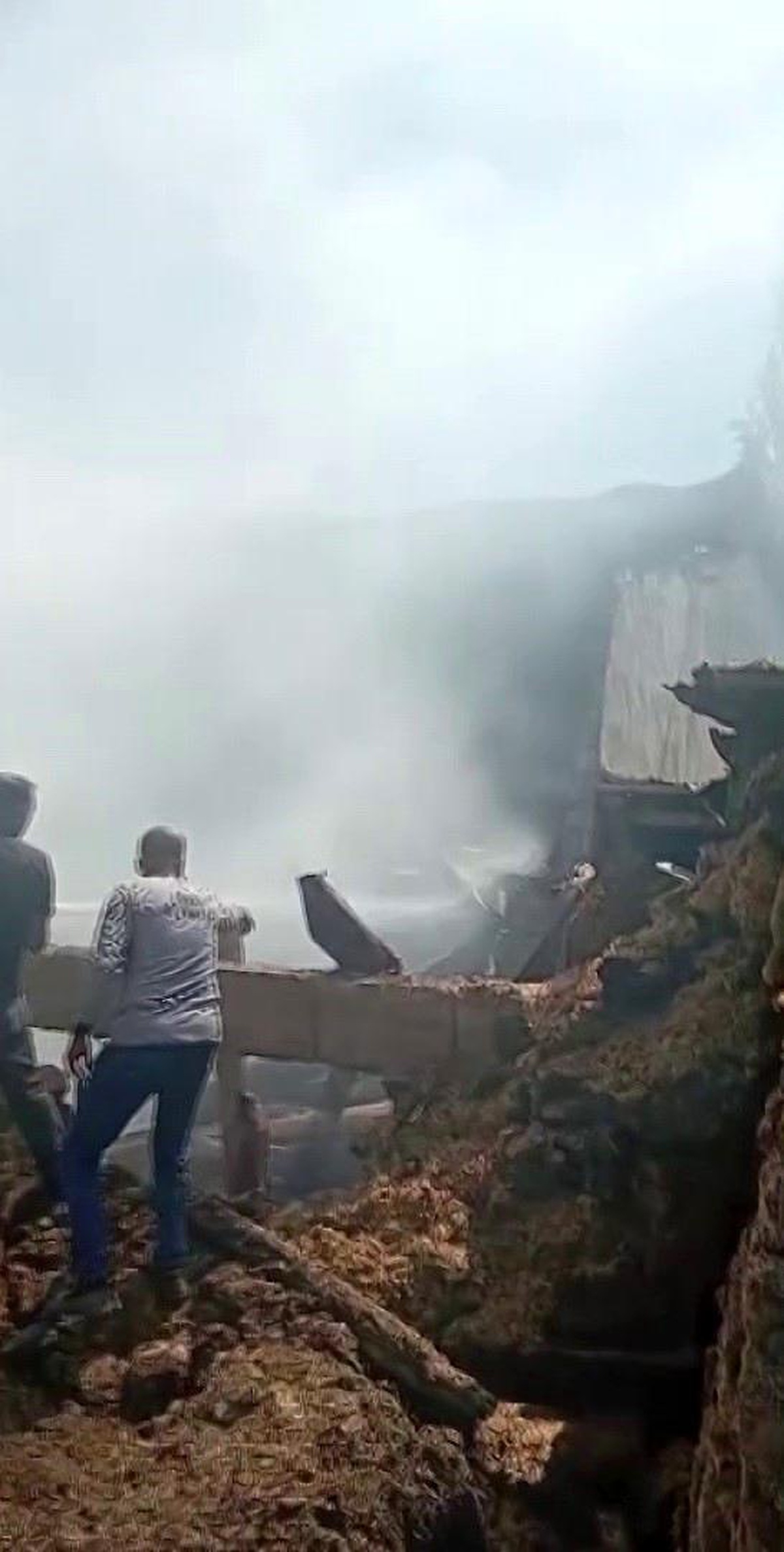 Sivas\'ta mutfak tüpü patladı, çıkan yangında bir kişi dumandan etkilendi