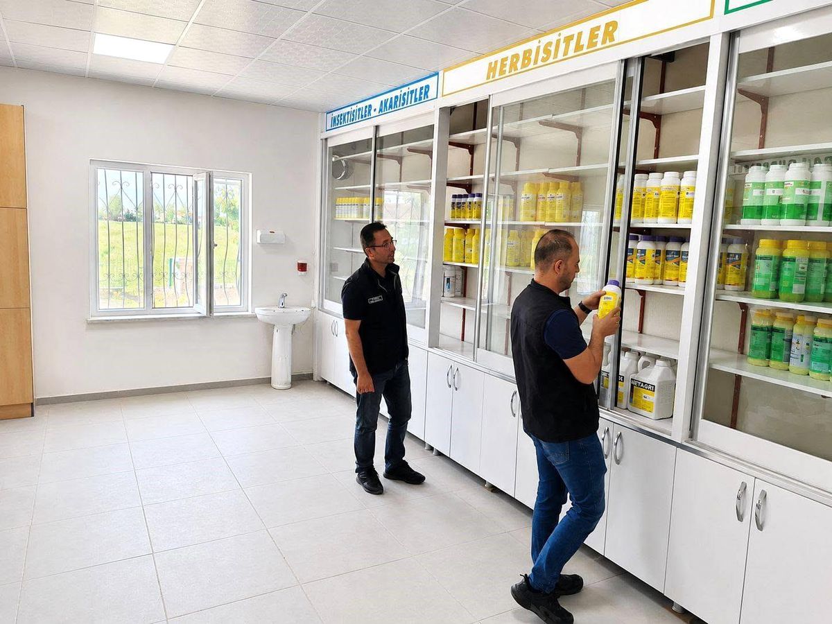 Şuhut\'ta İlaç ve Gübre Bayilerine Denetim