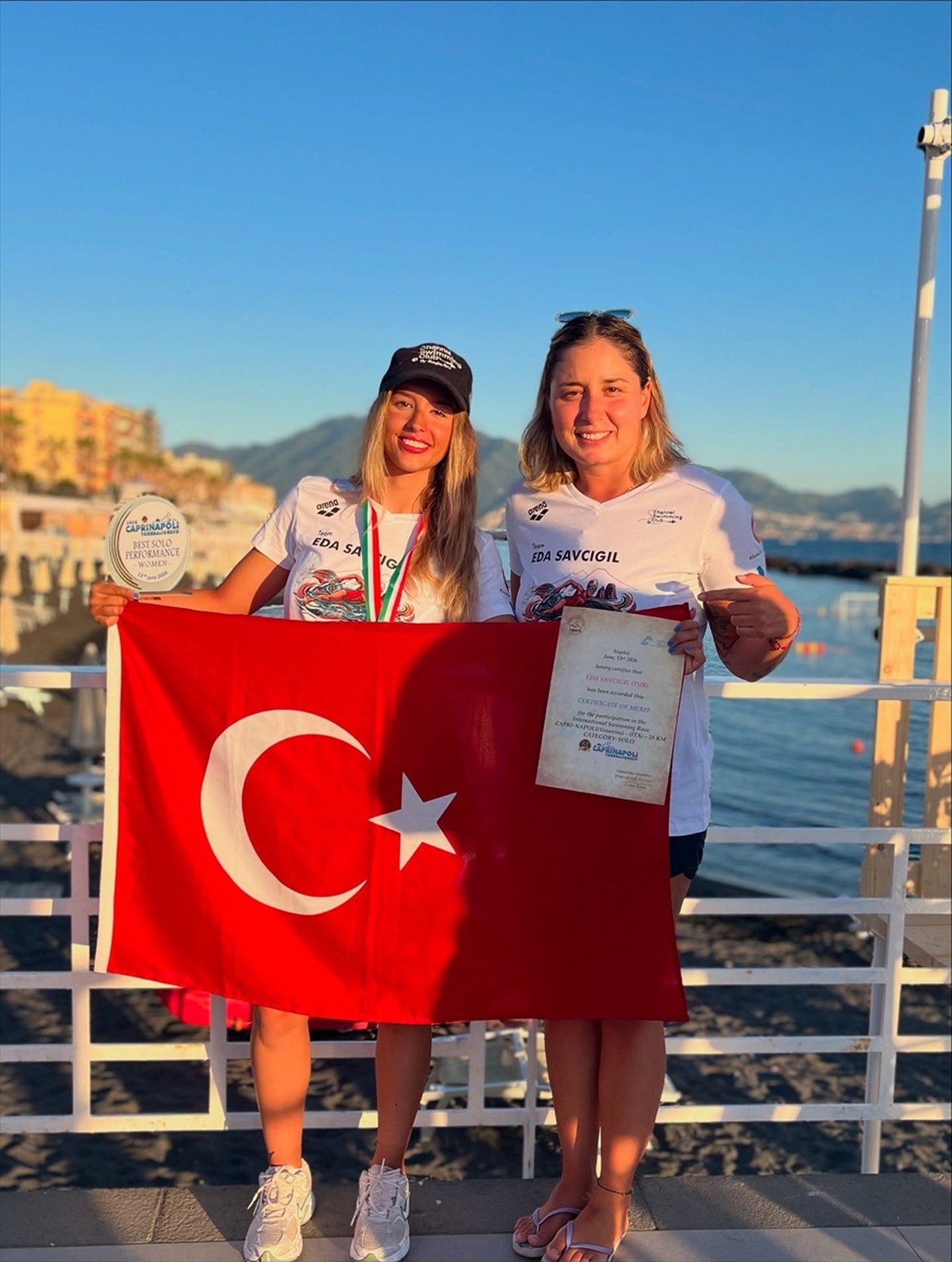 Eda Savcıgil İtalya\'da Birinci Oldu