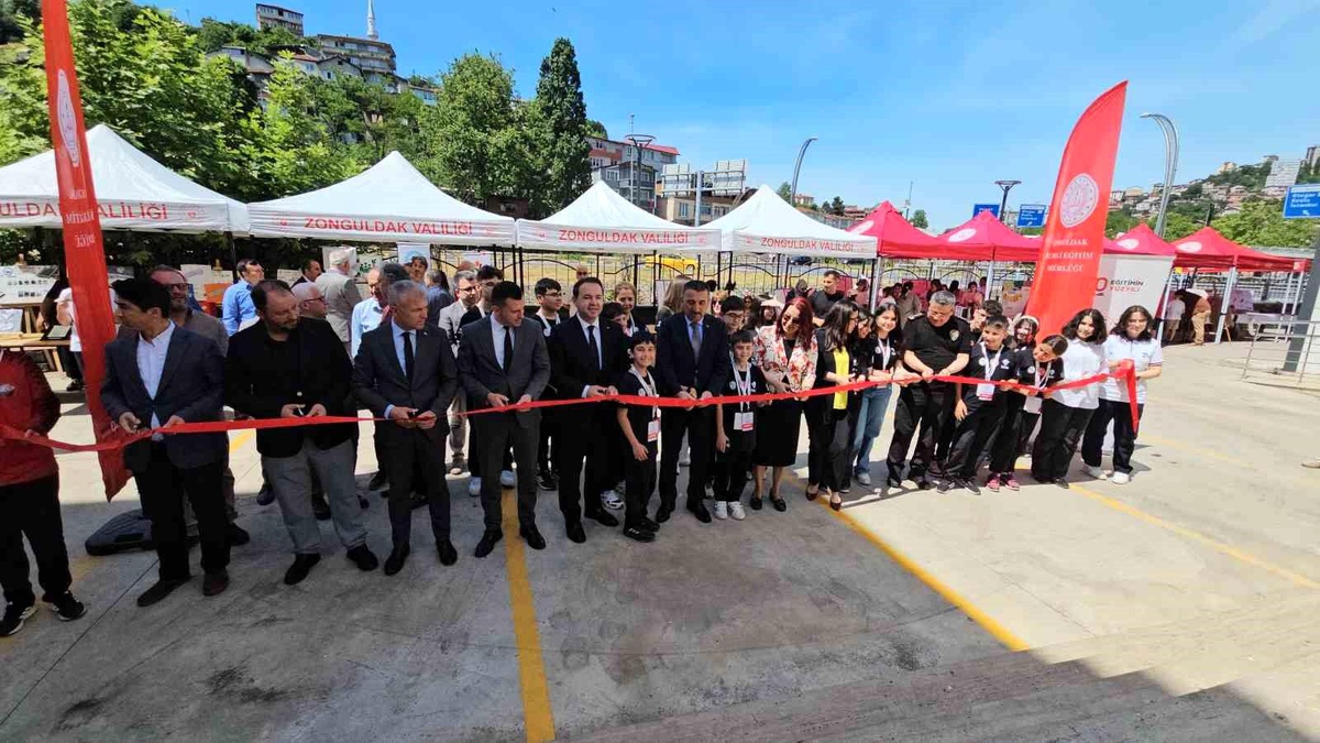 Zonguldak\'ta Bilim Fuarı Festivali Başladı