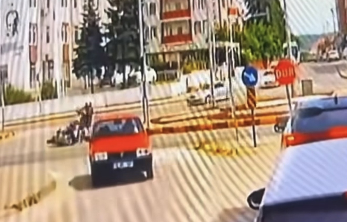 BARTIN\'da Yunus Polisi Motosiklet Kazası
