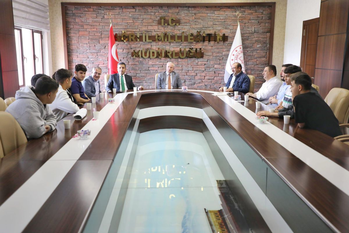 Ağrı\'da Evliya Çelebi Öğrenci Değişim Projesi kapsamında gelen öğrenciler ağırlandı