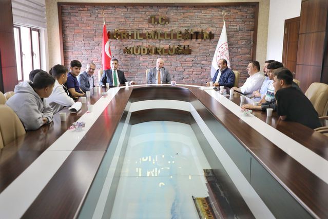 Ağrı’da Evliya Çelebi Öğrenci Değişim Projesi kapsamında gelen öğrenciler ağırlandı
