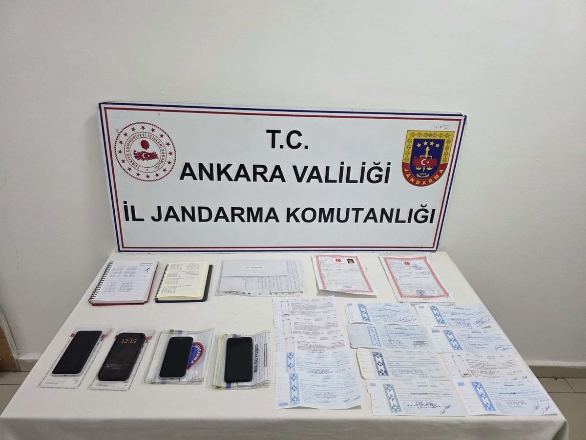 Ankara\'da tefecilik operasyonu: 5 gözaltı, 106 hesaba el konuldu