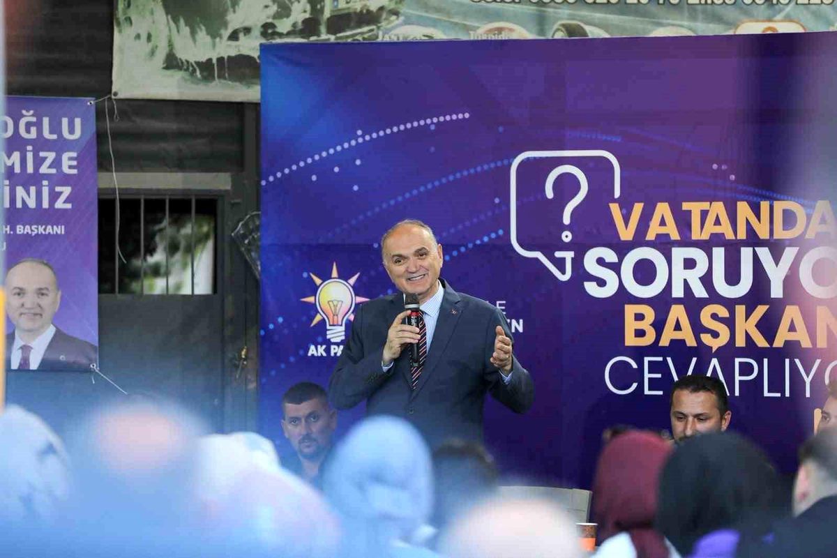 Başkan Özlü "Düzce için 100 projenin yüzde 40\'ı tamamlandı"