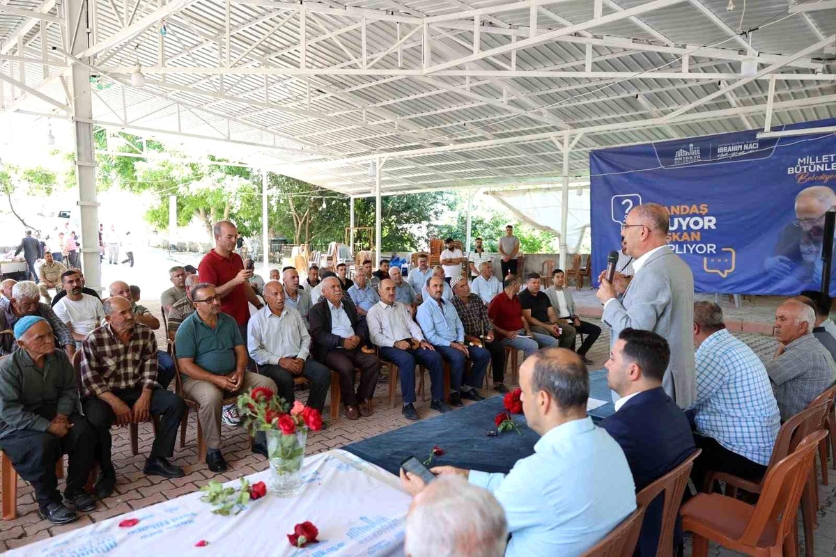 Başkan Yapar, Yaylacık Mahallesi\'nde vatandaşlarla bir araya geldi