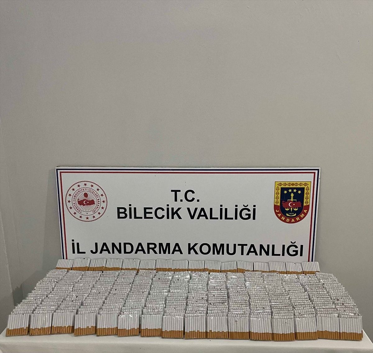 Bilecik\'te 9 Bin Makaron Ele Geçirildi