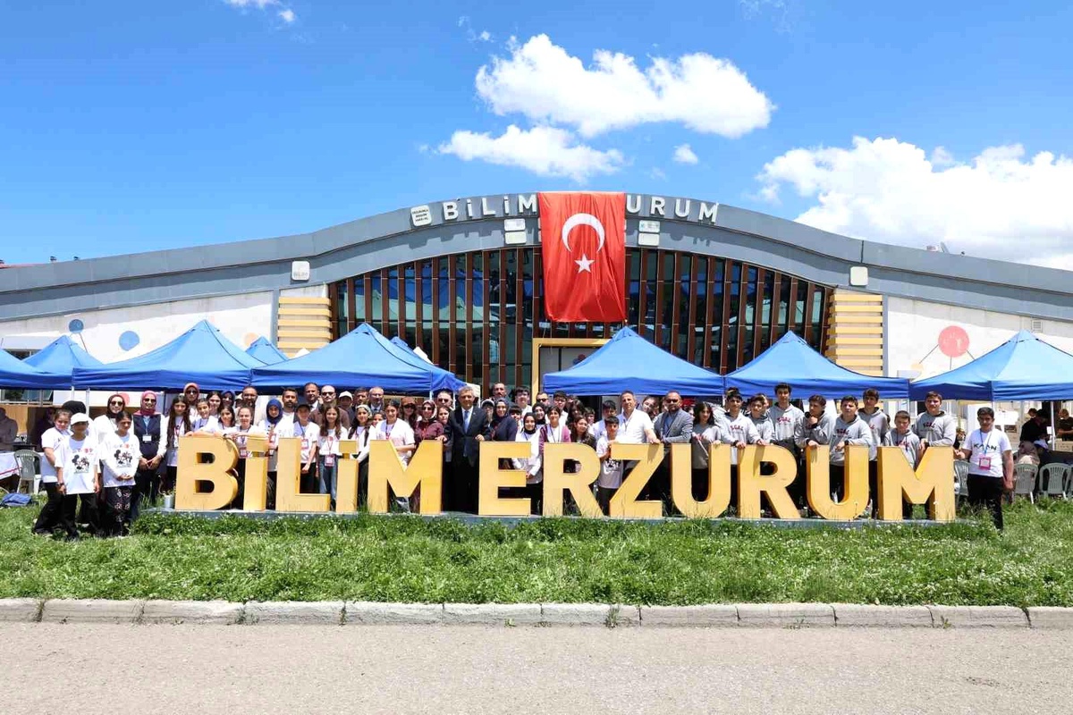 Bilim Fuarları Festivali Erzurum\'da büyük bir coşkuyla gerçekleştirildi