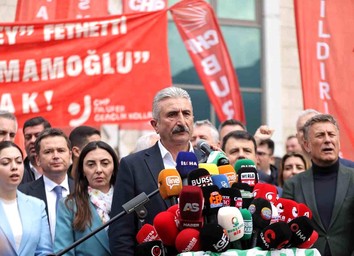 CHP Bursa\'da Yönetim Değişti