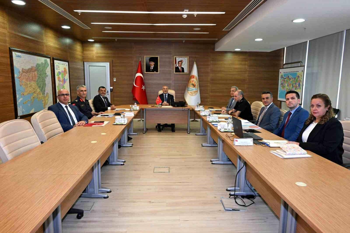 Denizli\'de Okul Güvenliği Toplantısı
