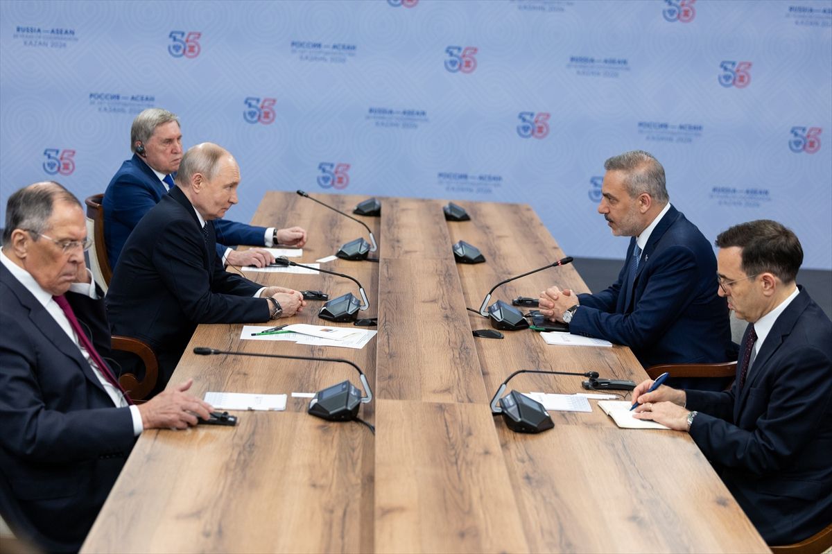 Hakan Fidan, Putin ile Görüştü