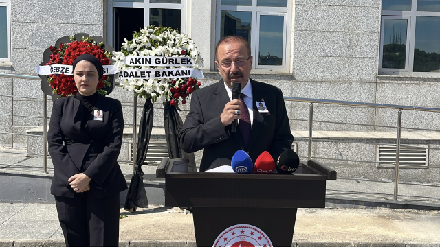Duruşmada hayatını kaybeden savcı için hüzünlü tören
