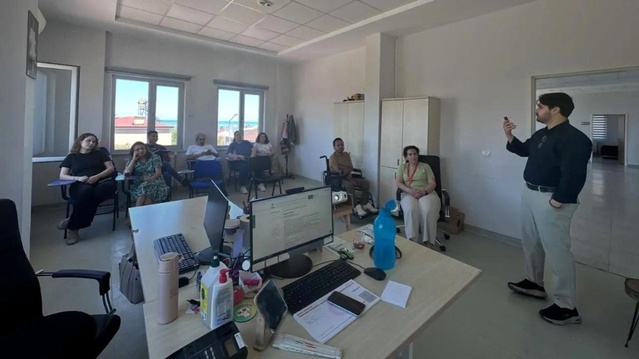Gerze’de Sağlık Personeline Eğitim