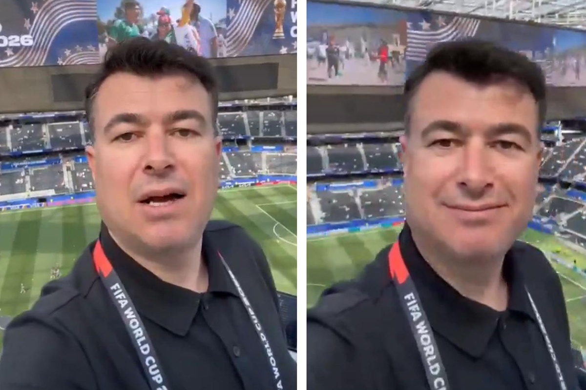 Görevden alınan TRT spikerinin maç öncesi videosu ortaya çıktı