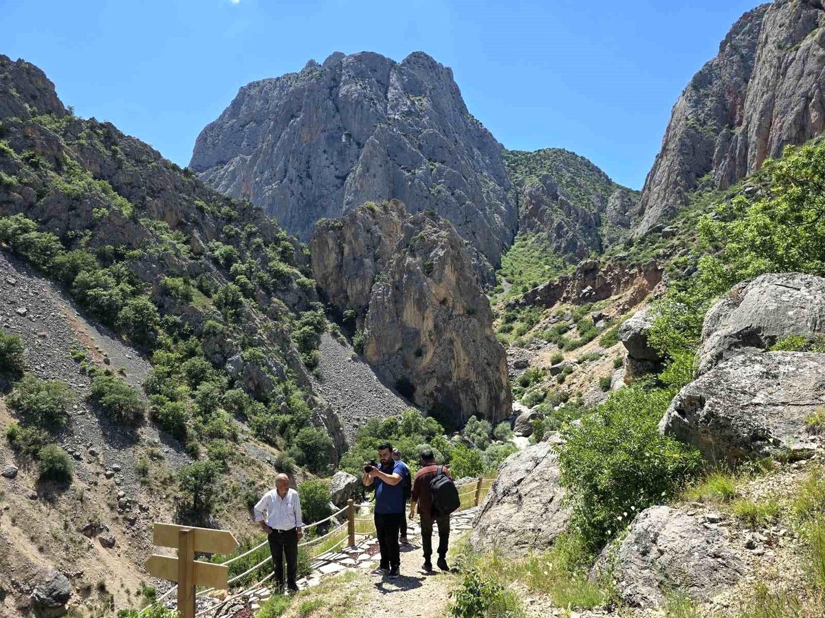 Kazankaya Kanyonu\'nun daima gezilen ve ziyaretçi alan turizm merkezi olması hedefleniyor