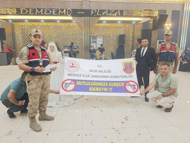 Kilis Jandarmasından Kritik Uyarı: Eğlencelerde Silahla Ateş Açmayın