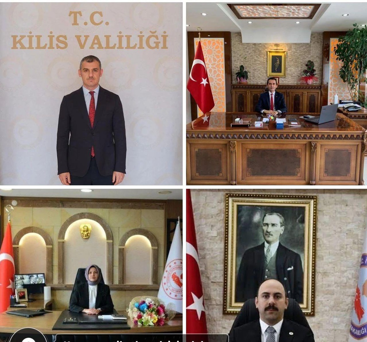 Kilis\'te vali yardımcıları ve kaymakamlar değişti