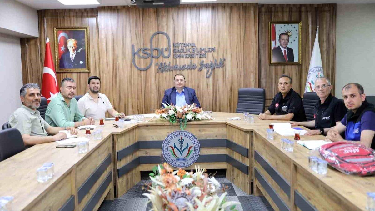 Kütahya\'da Afet Yönetimi Toplantısı