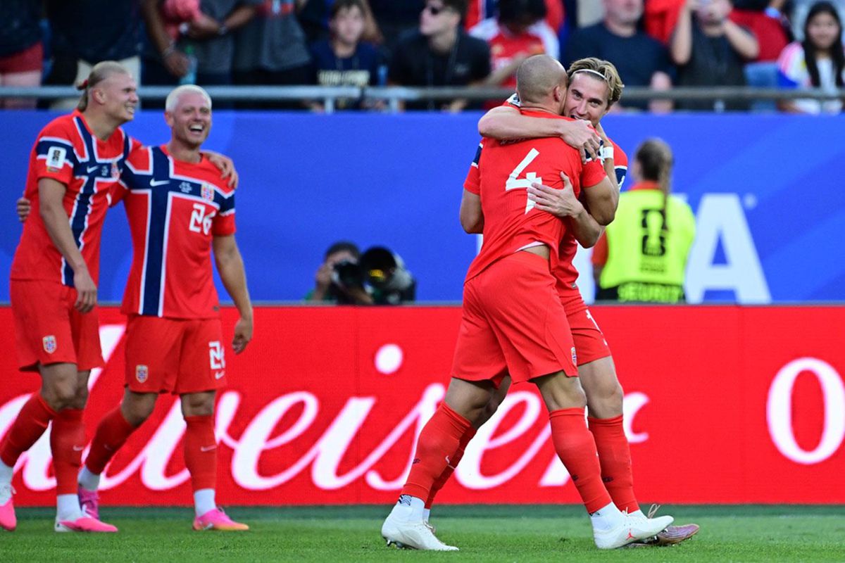 Norveç Irak\'a gol oldu yağdı