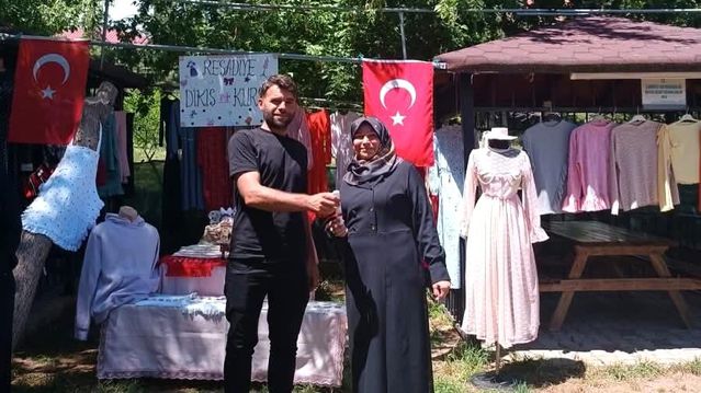 Dikiş Nakış Sergisi Açıldı