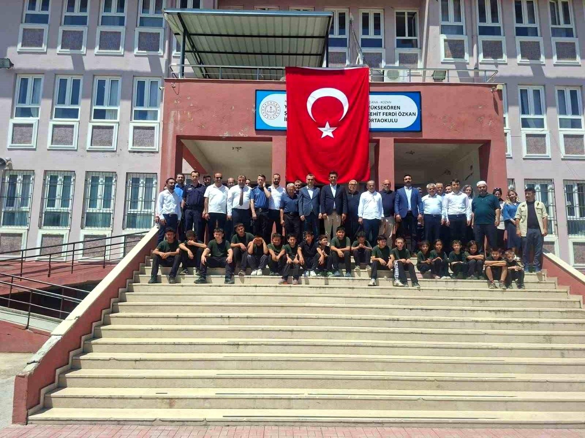 Köyde şehit ve gazilere vefa kütüphanesi açıldı