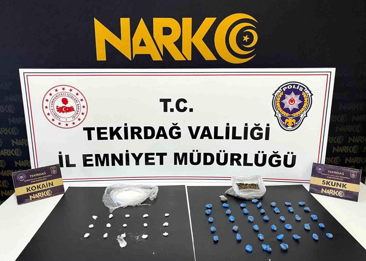 Tekirdağ\'da Uyuşturucu Operasyonları: 8 Tutuklama