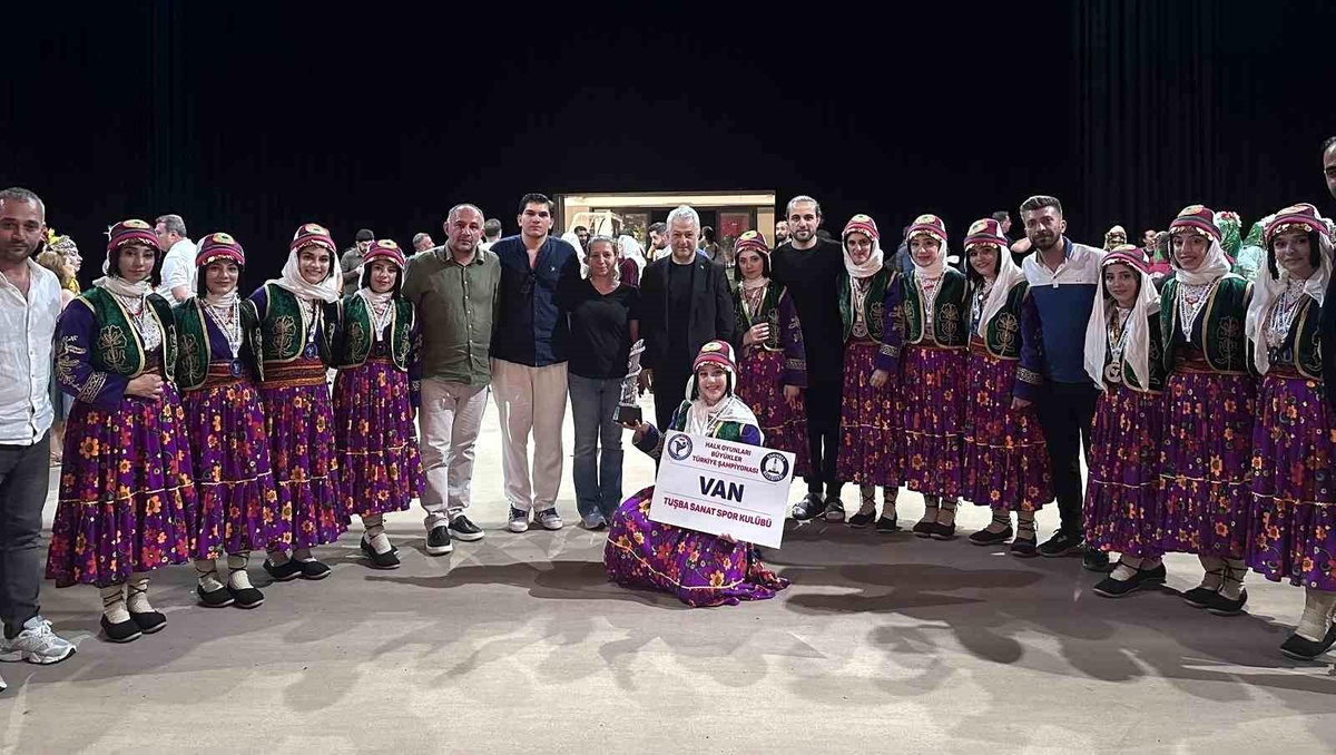 Tuşba Sanat Spor Kulübü Türkiye İkincisi Oldu