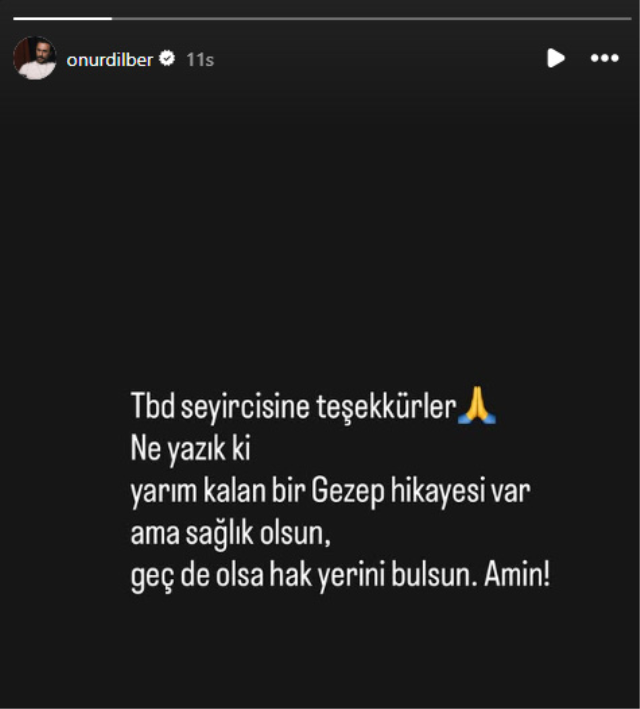 Taşacak Bu Deniz'de şok ayrılık! Onur Dilber'den dikkat çeken sözler