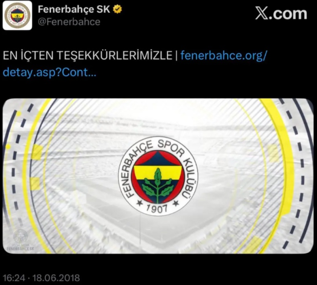 8 yıl sonra aynı gün geri dönüyor! Fenerbahçe'de dikkat çeken tesadüf