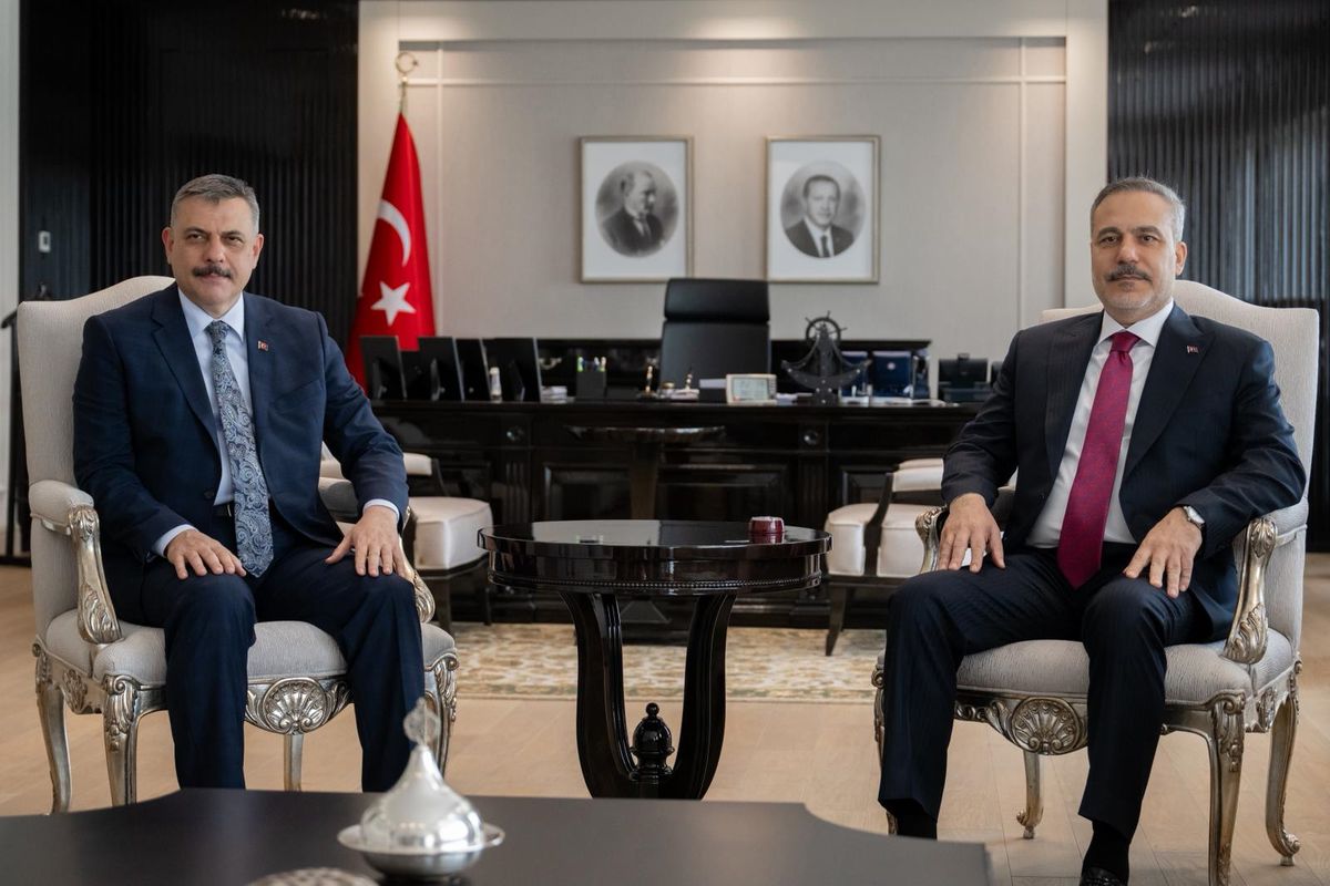 Bakanlar Fidan ve Çiftçi Ankara\'da Görüştü