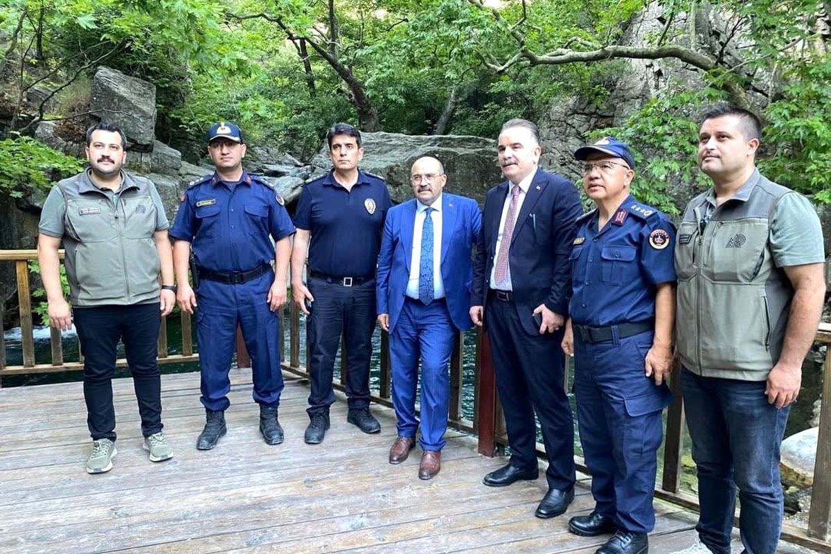 Kazdağları\'nda Protokol Ziyareti