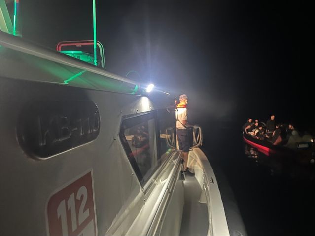Bodrum’da 32 Düzensiz Göçmen Kurtarıldı