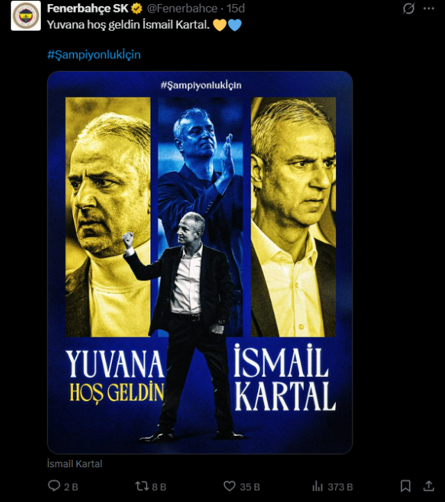 Büyük ters köşe! İşte Fenerbahçe'nin yeni teknik direktörü