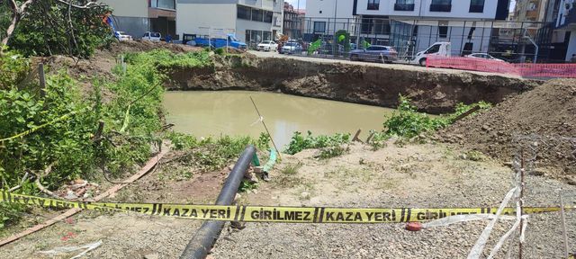 İnşaat temelinde elektrik akımı şüphesi