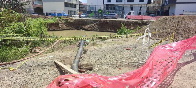 İnşaat temelinde elektrik akımı şüphesi