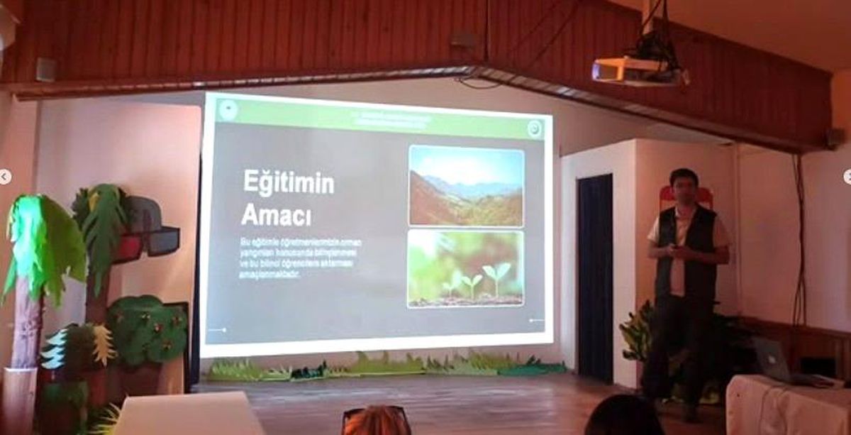 Datça\'da Orman Yangınları Eğitimi
