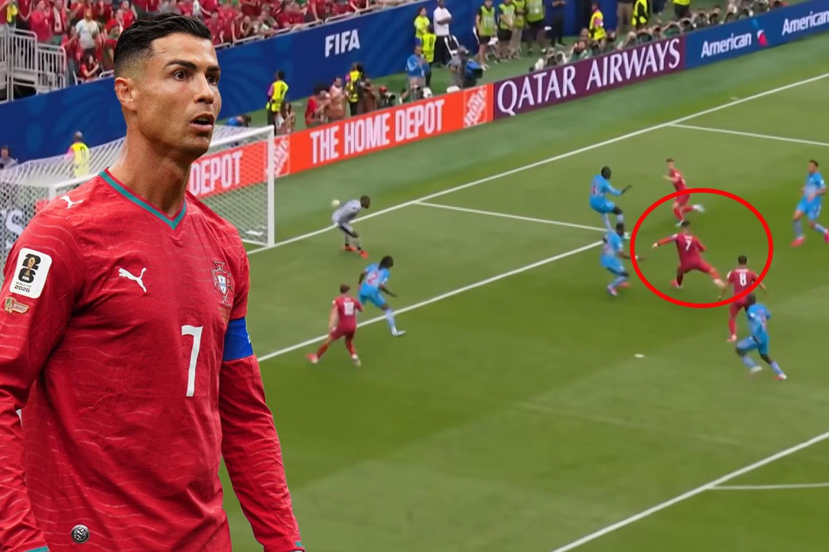 Dün gece Ronaldo’yu televizyonda gören herkes aynı yorumu yaptı