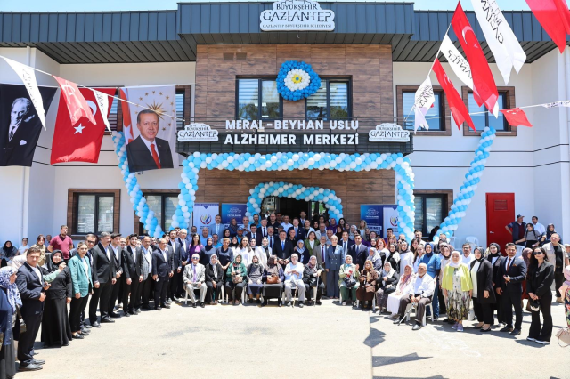 Gaziantep'te Meral-Beyhan Uslu Alzheimer Merkezi hizmete açıldı